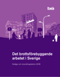 Det brottsförebyggande arbetet i Sverige : nuläge och utvecklingsbehov 2018
