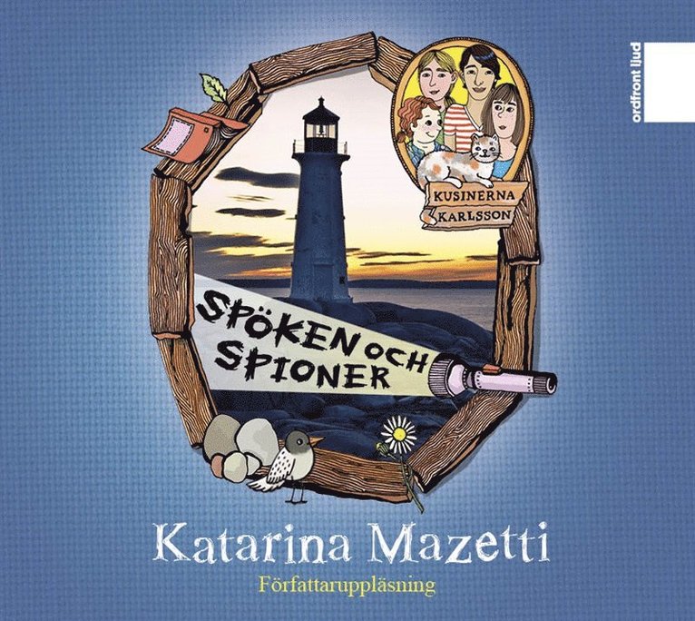 Katarina Mazetti - Spöken och spioner, Ljudbok