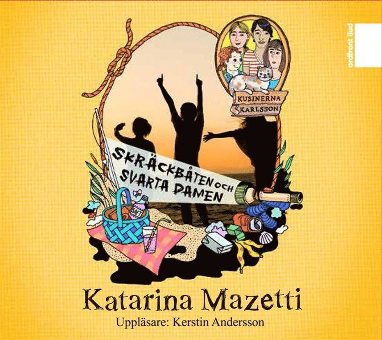 Katarina Mazetti - Kusinerna Karlsson : Skräckbåten och svarta damen, Ljudbok