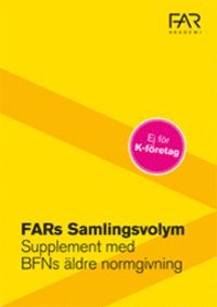 e-Bok Samlingsvolymen Redovisning   Supplement med BFNs äldre normering