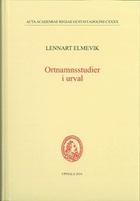 Lennart Elmevik Ortnamnsstudier i urval