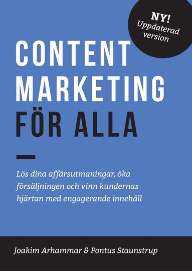 Joakim Arhammar, Pontus Staunstrup Content Marketing för alla