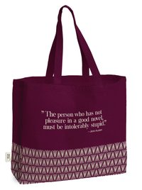 e-Bok Bookalicious Book bag Burgundy