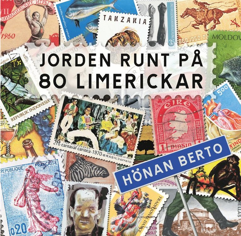 Berto Hönan - Jorden runt på 80 limerickar, Häftad