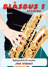 e-Bok Blåsbus 1 saxofon  nybörjarskola för saxofon