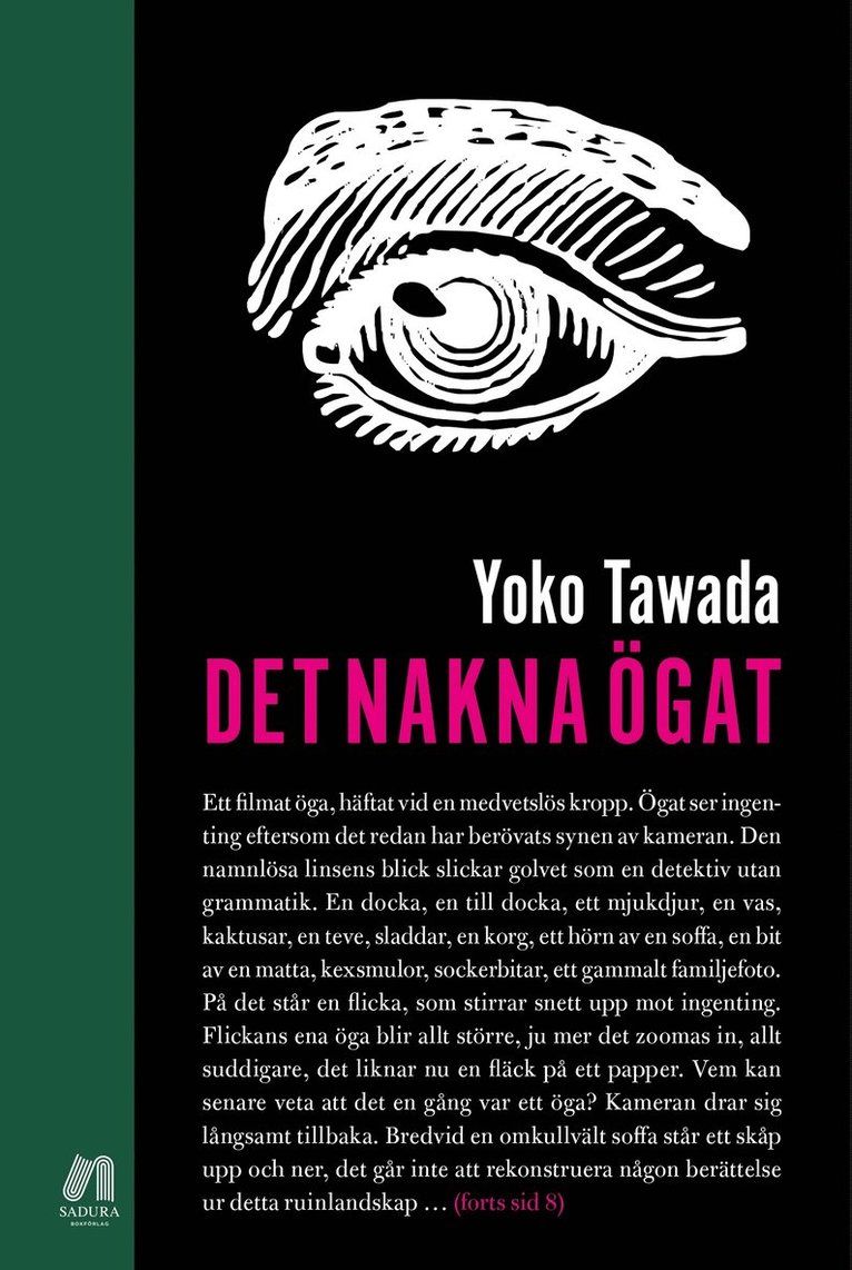 Yoko Tawada - Det nakna ögat, Inbunden
