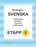 Etapp 1 - Blandade vningar i svenska
