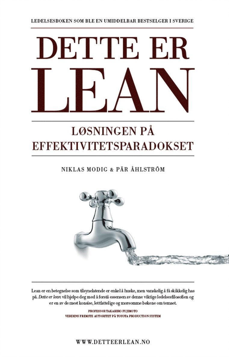 Niklas Modig, Pär Åhlström - Dette er Lean, E-bok