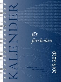 Kalender för förskolan 2019/2020, Häftad