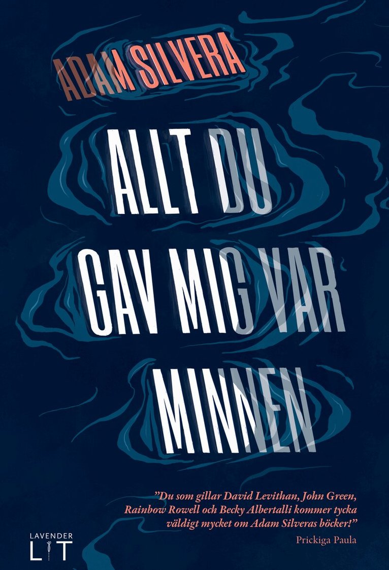 Adam Silvera - Allt du gav mig var minnen, Kartonnage