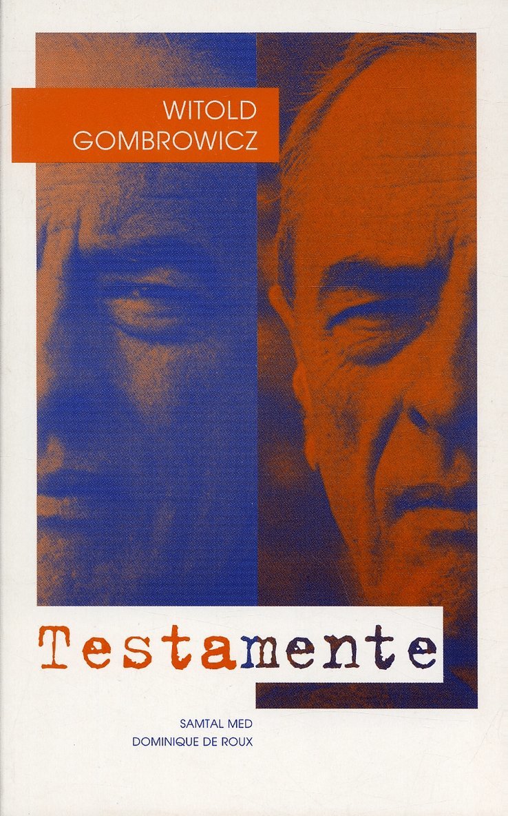 Witold Gombrowicz - Testamente, Häftad
