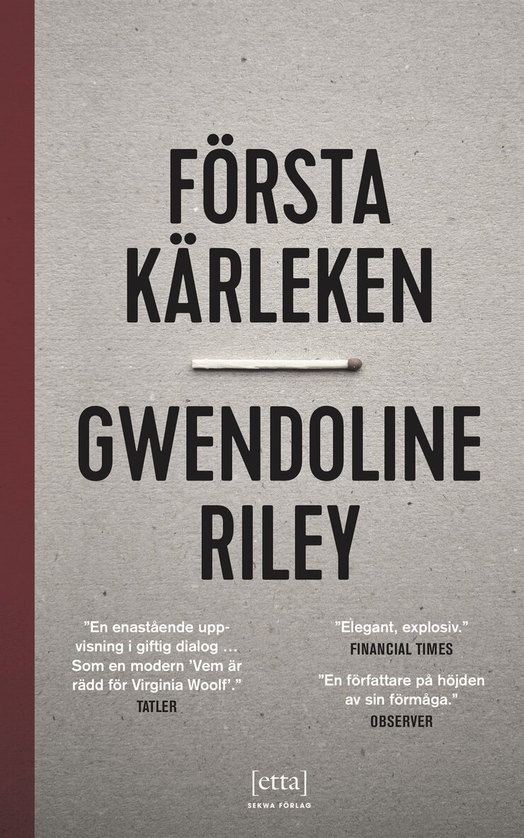 Gwendoline Riley - Första kärleken, E-bok