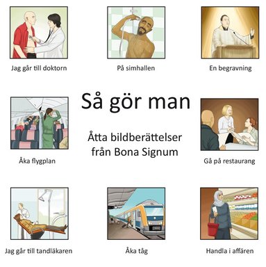Ann Gomér - Så gör man Vardagsliv - ask med åtta bildberättelser, Övrigt
