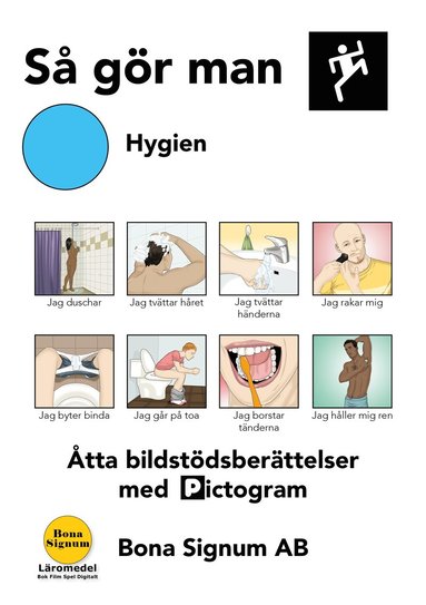 Så gör man tema hygien en bok med pictogram