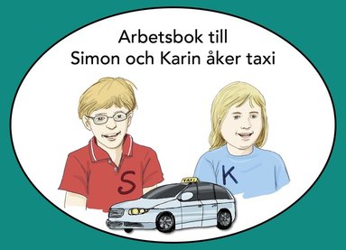 Marie Lund, Annika Rehn Simon och Karin åker taxi arbetsbok