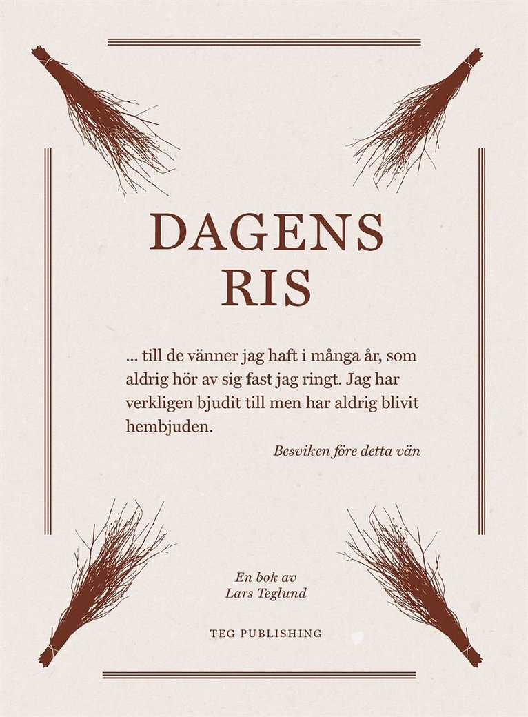 Lars Teglund - Dagens ris, E-bok
