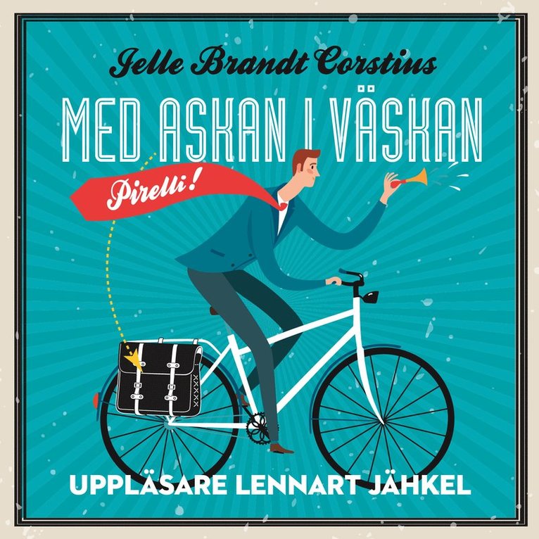 Jelle Brandt Corstius - Med askan i väskan, Ljudbok