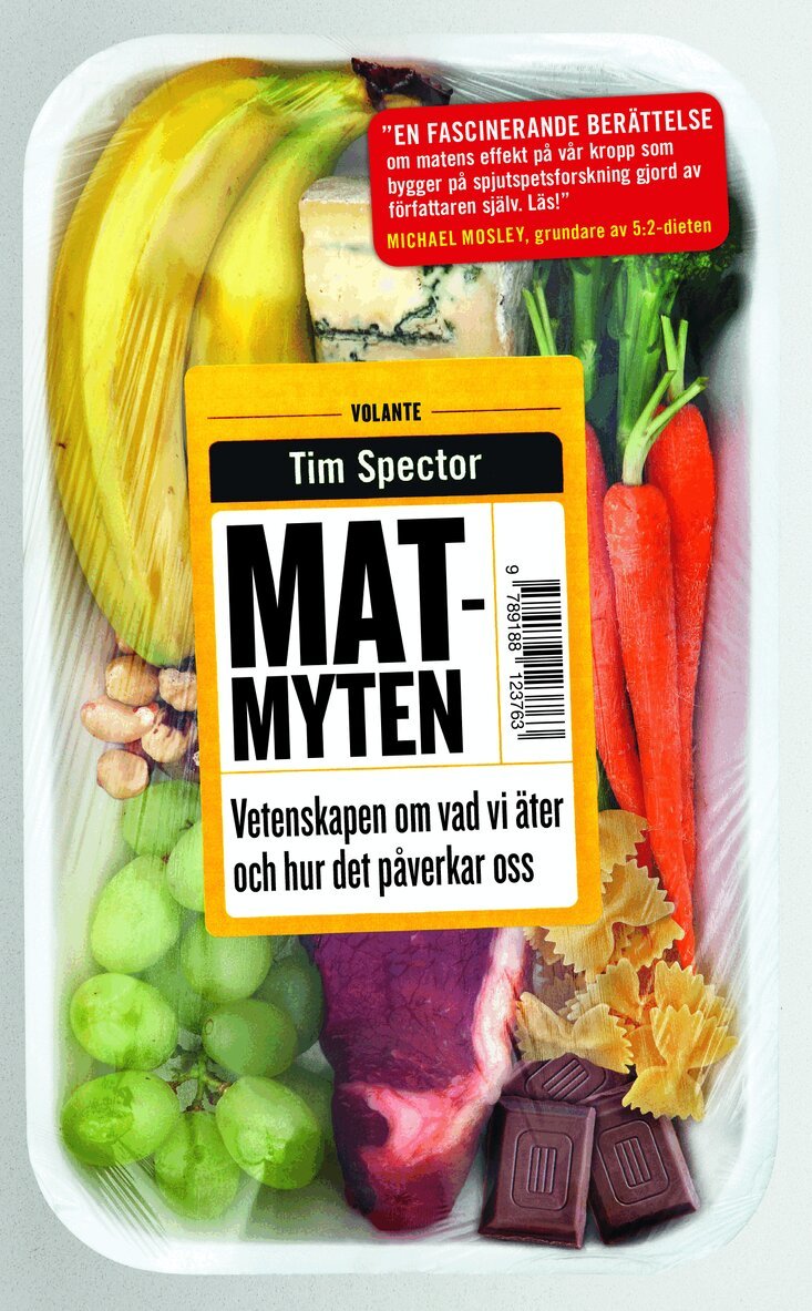Tim Spector - Matmyten : vetenskapen om vad vi äter och hur det påverkar oss, Pocket