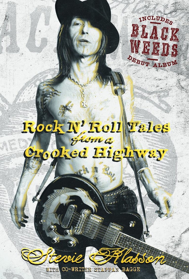 Stevie Klasson, Staffan Bagge - Rock n' roll tales from a crooked highway, Kartonnage