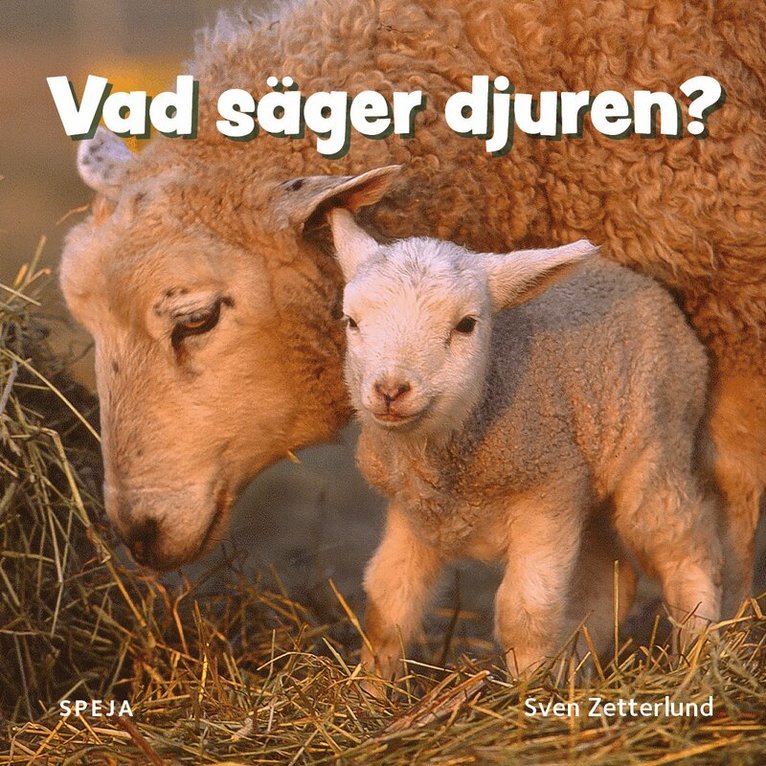 Sven Zetterlund - Vad säger djuren?, Kartonnage