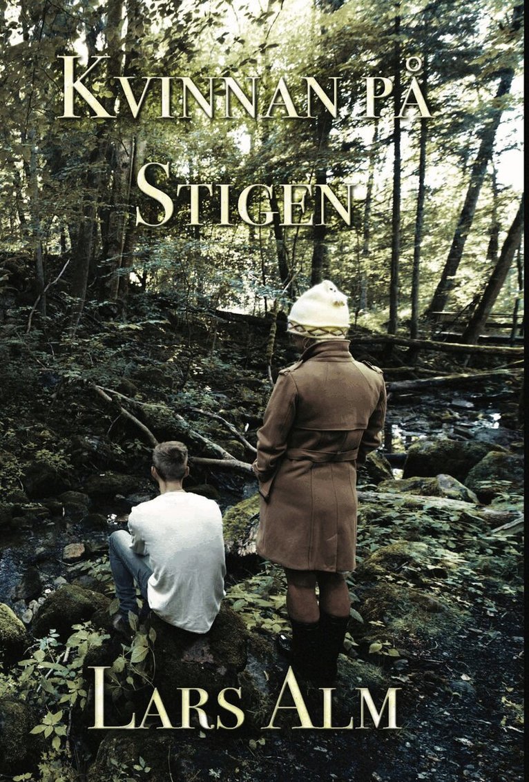 Lars Alm - Kvinnan på stigen, Inbunden