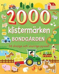 e-Bok 2000 klistermärken Bondgården  36 skojiga och snurriga pyssel!