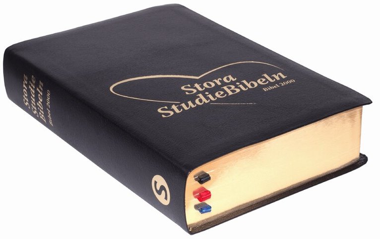 Stora Studiebibeln : studiebibel med Bibel 2000 och 20 000 noter, Inbunden