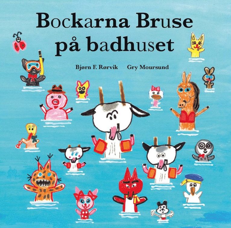 Bjørn F Rørvik - Bockarna Bruse på badhuset, Ljudbok