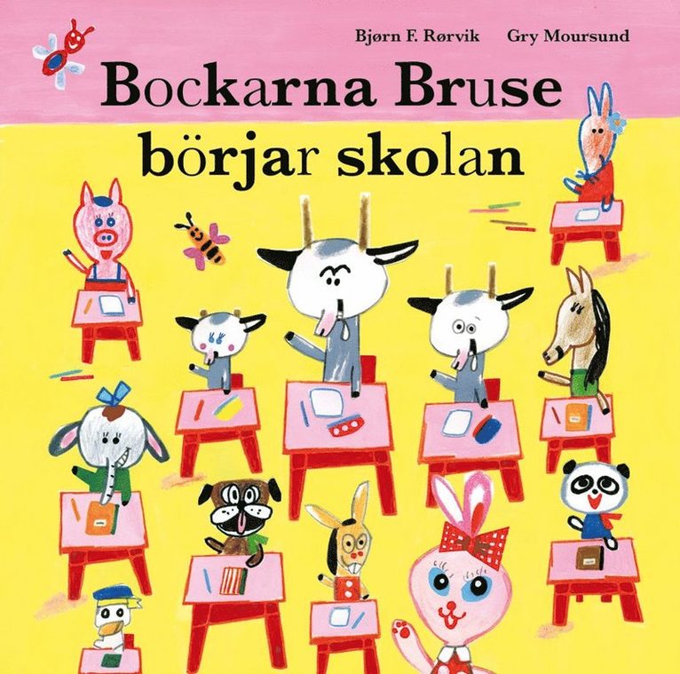 BjørnF Rørvik - Bockarna Bruse börjar skolan, Ljudbok