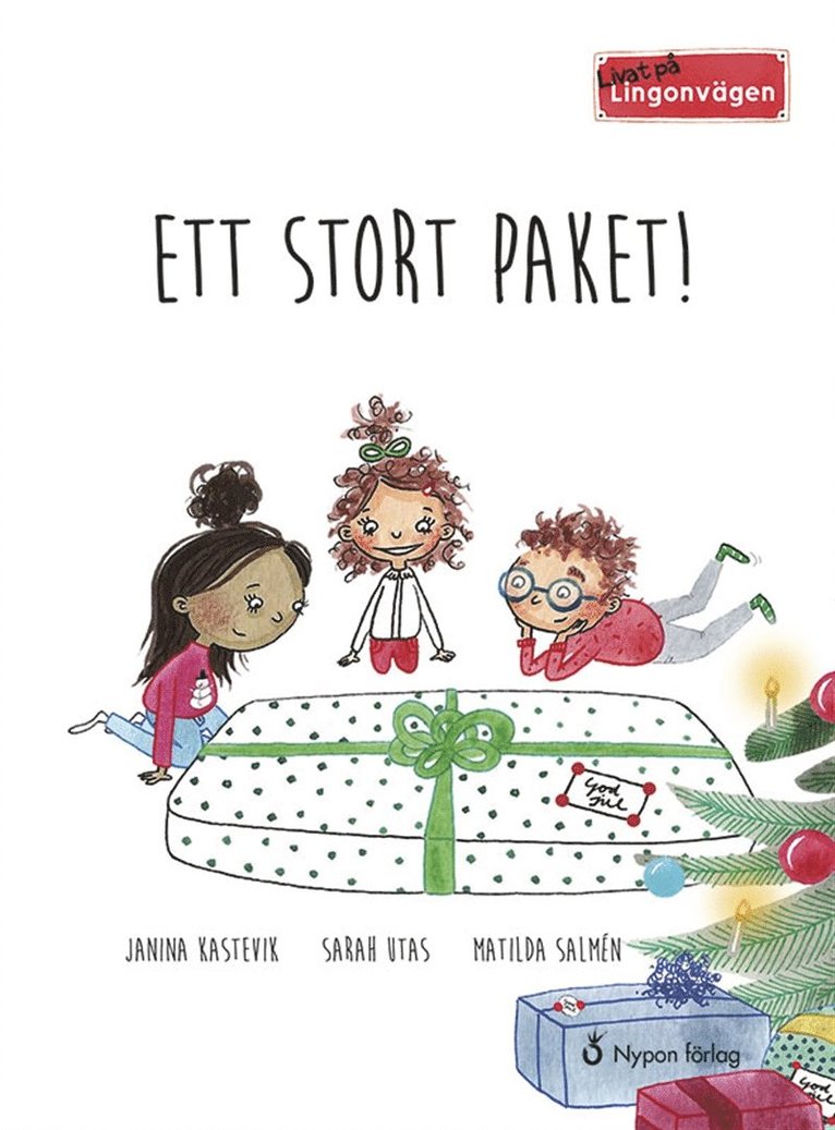 Janina Kastevik, Sarah Utas - Livat på Lingonvägen. Ett stort paket!, Ljudbok