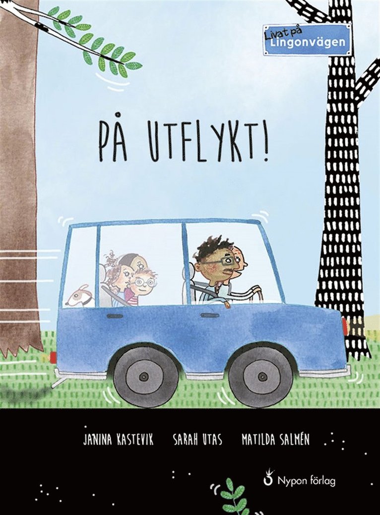 Janina Kastevik, Sarah Utas - Livat på Lingonvägen. På utflykt!, Ljudbok