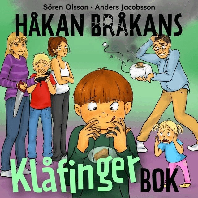 Anders Jacobsson, Sören Olsson - Håkan Bråkans klåfingerbok, Ljudbok