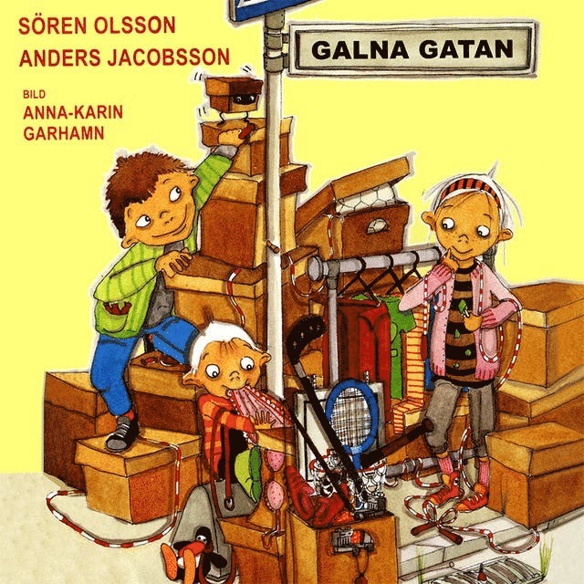 Anders Jacobsson, Sören Olsson - Galna gatan, Ljudbok