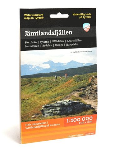 Jämtlandsfjällen 1:100.000