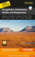 Kungsleden: Kebnekaise, Abisko och Riksgrnsen 1:50.000