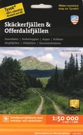 Skckerfjllen & Offerdalsfjllen 1:50.000