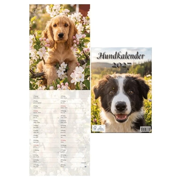 Hundkalender 2027, Övrigt. Tillgänglighet: Lägg i varukorg