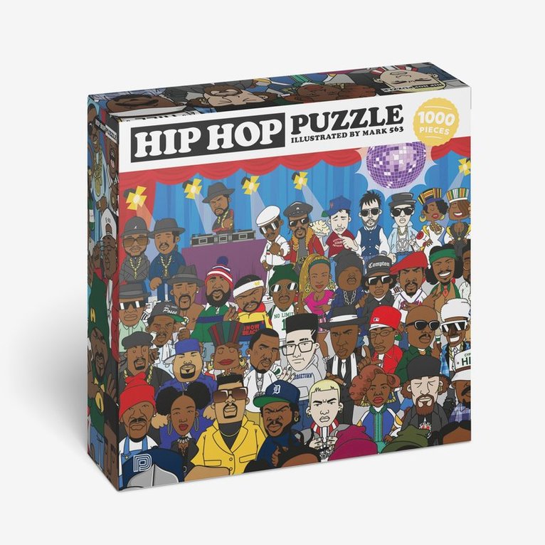 Mark 563 - Pussel 1000 bitar - Hip Hop Puzzle, Övrigt