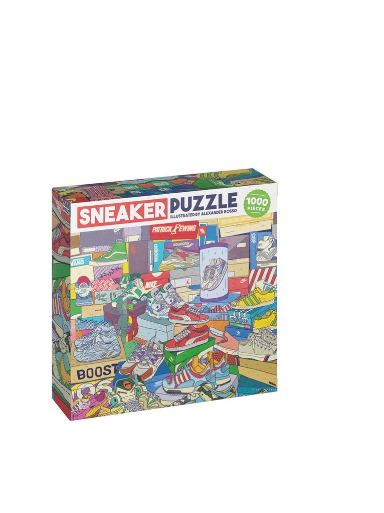 Alexander Rosso, Dokument Press - Pussel 1000 bitar - Sneaker Puzzle, Övrigt