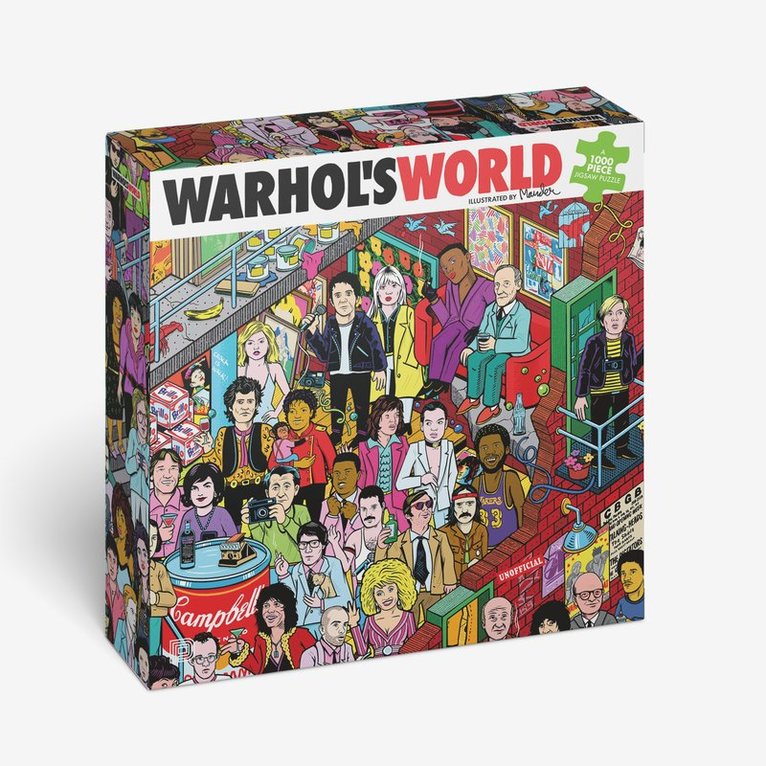 Martin Ander - Pussel 1000 bitar - Warhol's World, Övrigt