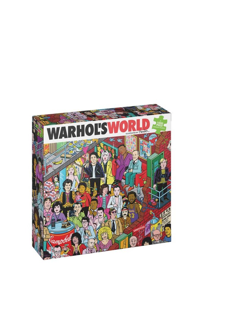 Martin Ander - Pussel 1000 bitar - Warhol's World, Övrigt