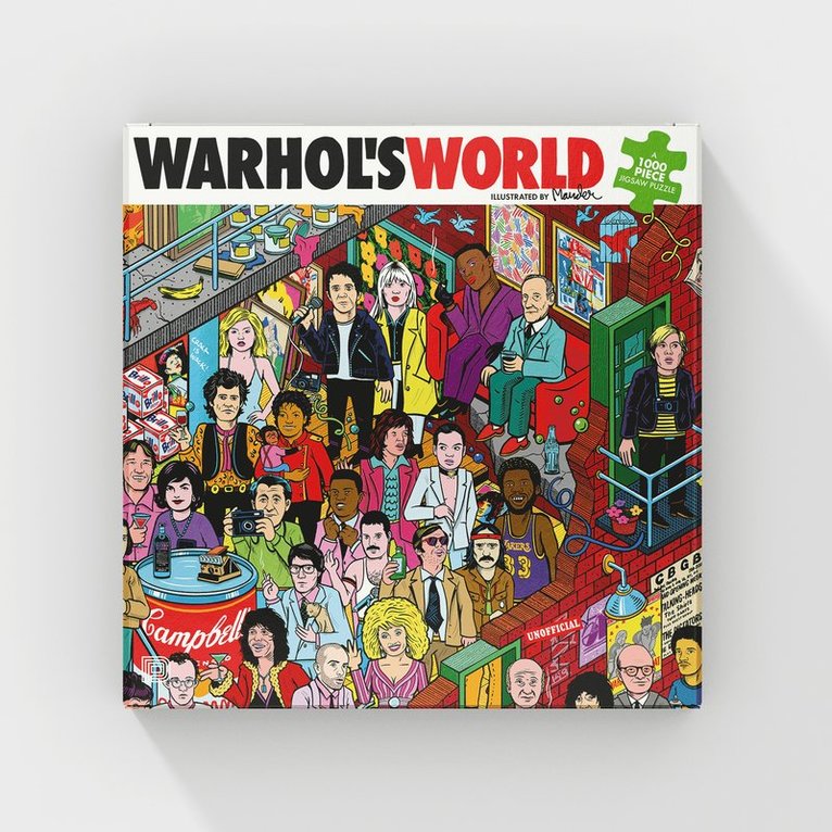 Martin Ander - Pussel 1000 bitar - Warhol's World, Övrigt