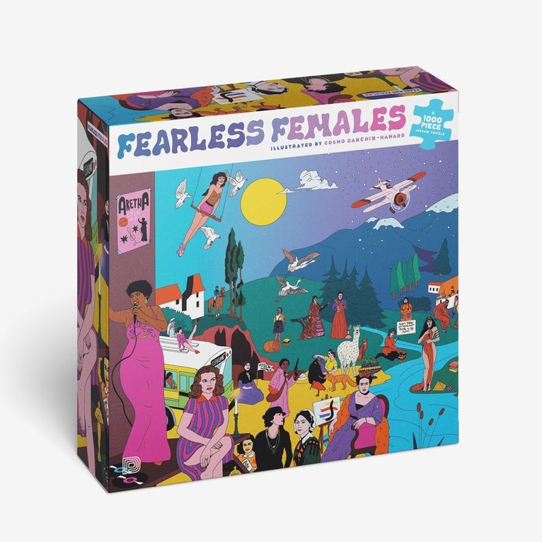 Cosmo Danchin-Hamard - Pussel 1000 bitar - Fearless Females, Övrigt