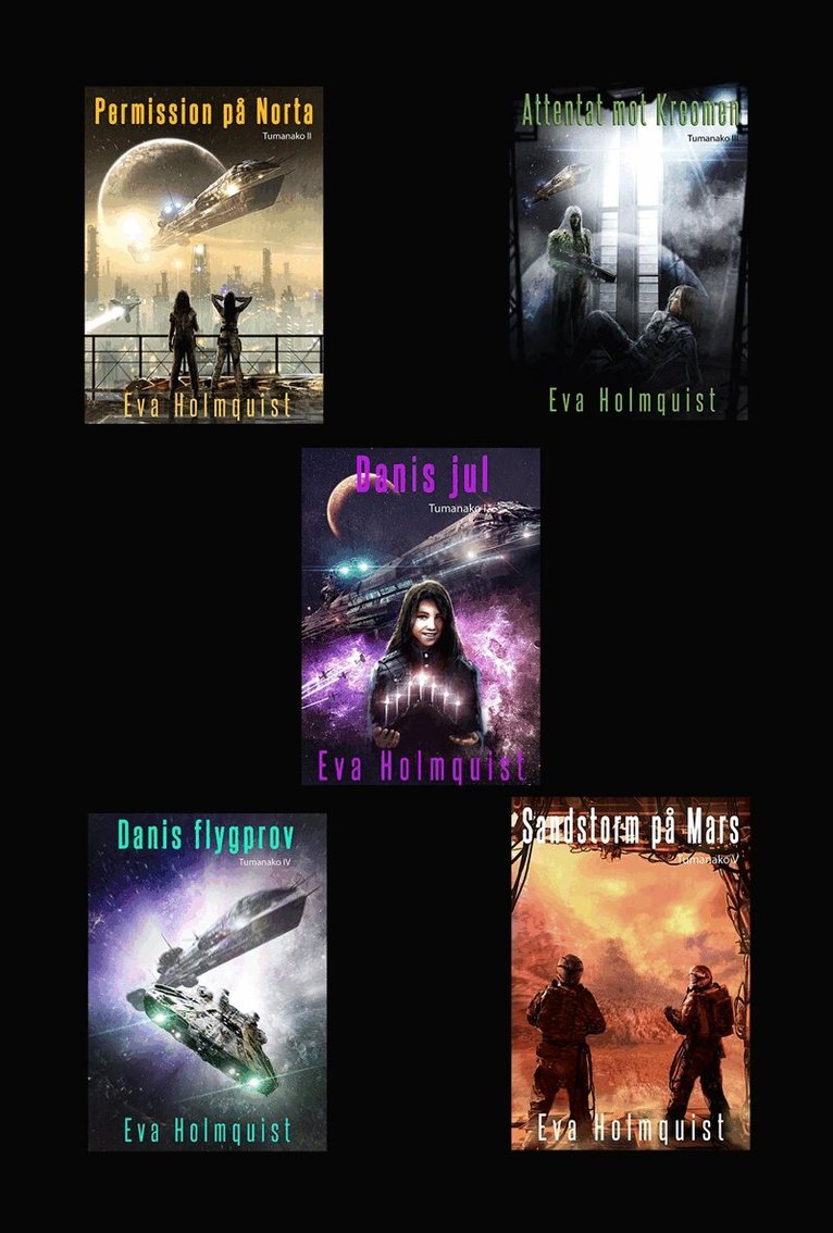 Eva Holmquist - Tumanako 1-5, E-bok