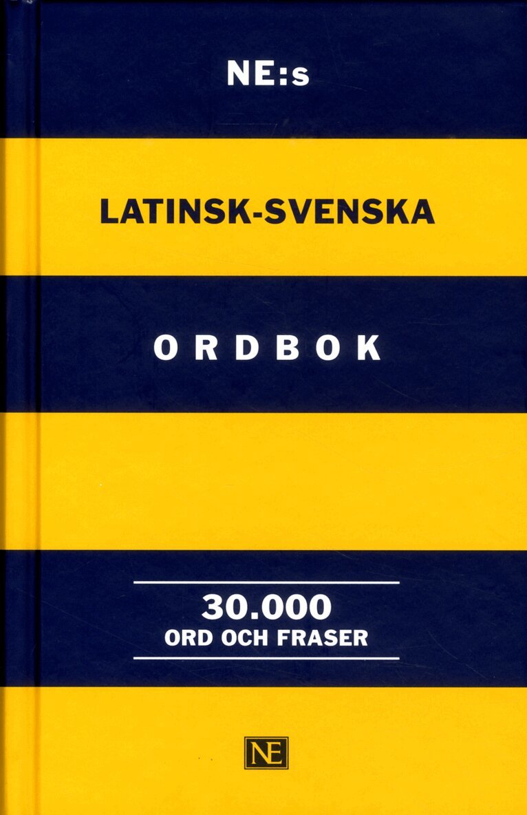 Axel W. Ahlberg, Nils Lundqvist, Gunnar Sörbom - NE:s latinsk-svenska ordbok : 30.000 ord och fraser, Inbunden