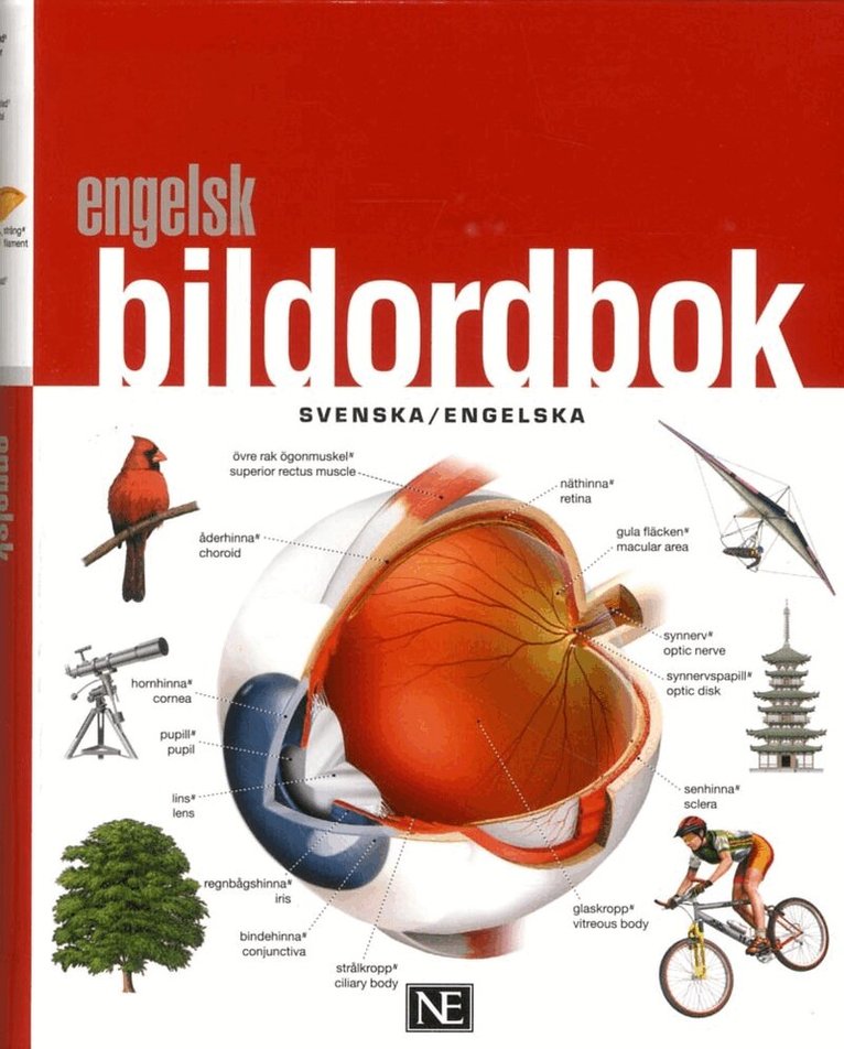 Engelsk bildordbok svenska/engelska, Häftad