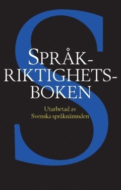 Språkrådet Språkriktighetsboken