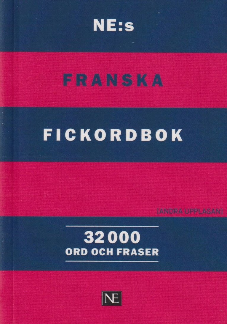 NE:s franska fickordbok, Häftad