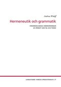 Hermeneutik och grammatik