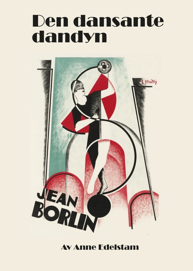 Anne Edelstam - Den dansante dandyn Jean Börlin, Kartonnage